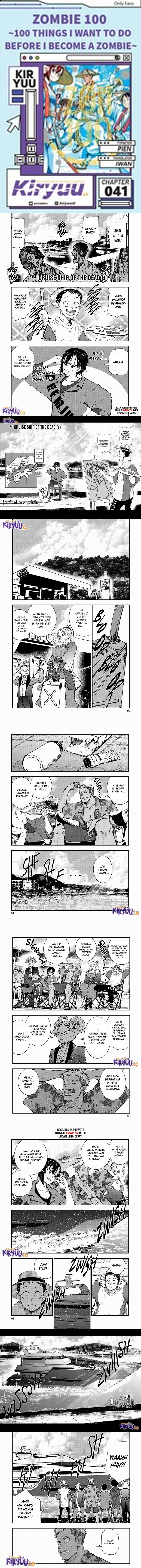Zombie 100 ~Zombie ni Naru Made ni Shitai 100 no Koto~ chapter 41